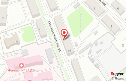 Салон-парикмахерская Акварель на Красноармейской улице в Орехово-Зуево на карте