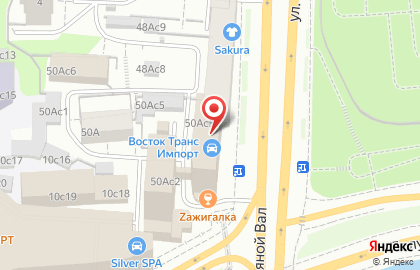 ОАО Банк Возрождение на улице Земляной Вал на карте