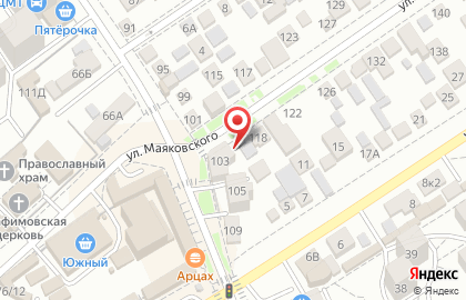 Торговая компания Медтехника на Краснодарской улице на карте