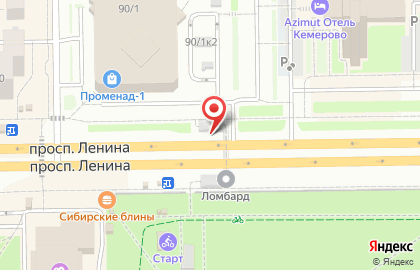 Комиссионный магазин Mobil@42 на проспекте Ленина на карте