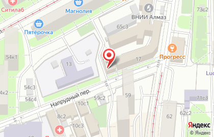 Стоматологическая клиника МИА.РФ на Напрудном переулке на карте