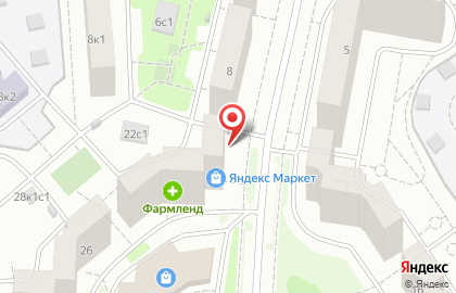 Магазин разливных напитков на бульваре Адмирала Ушакова на карте