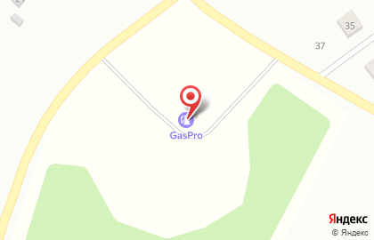 GasPro на Центральной улице на карте