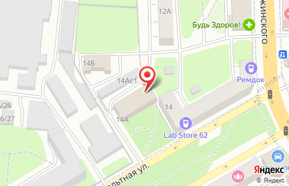 Фирма Интерсвязь на улице Дзержинского на карте
