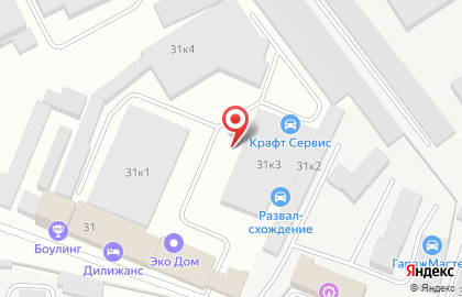 Автоцентр Маяк на Студенческой улице на карте