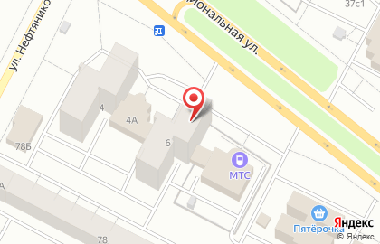 Страховая медицинская компания АльфаСтрахование-ОМС на Интернациональной улице на карте