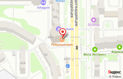 Автошкола АртэС в Калининском районе на карте