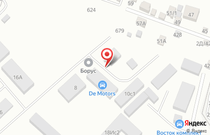 Компания по продаже тракторов, навесного оборудования и запчастей Борус на карте