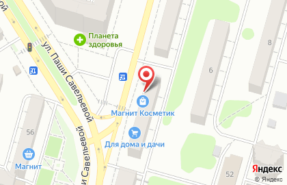 Магазин Для Дома и Дачи на улице Луначарского на карте