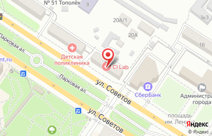 Микрокредитная компания Ростфинанс на улице Советов на карте