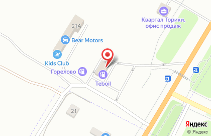Shell в Санкт-Петербурге на карте