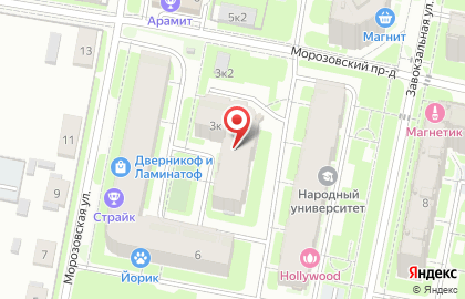 Интернет-магазин детской обуви Детос на Завокзальной улице на карте