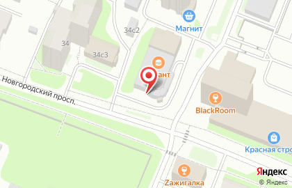 Автопаркинг Авангард на карте