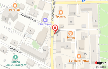 Детская библиотека, г. Пионерский на карте