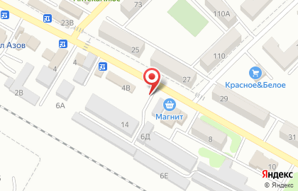 Типография АзовПечать на Привокзальной улице на карте