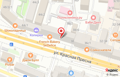 Капитал Страхование на улице Красная Пресня на карте