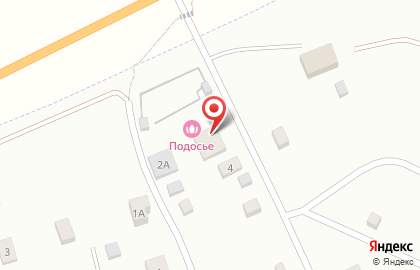 Центр отдыха Подосьё на карте