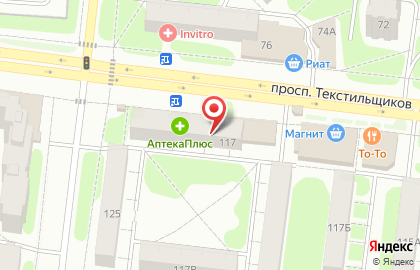 Аптека Асна в Иваново на карте