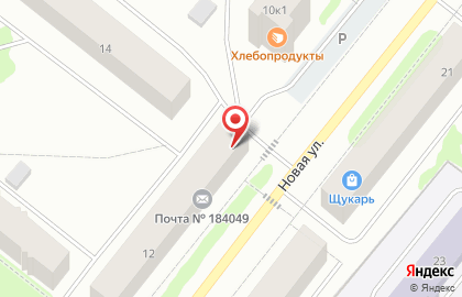 Аптечный пункт Фармадом на Новой улице на карте