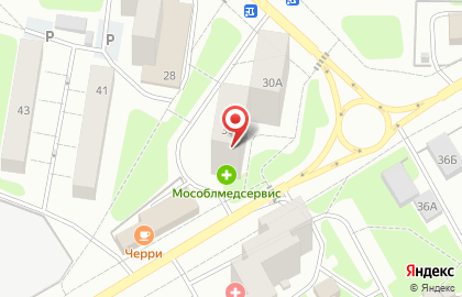 Государственная аптека Мособлмедсервис на улице Маршала Бирюзова на карте