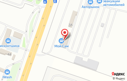 Автомойка в Саратове на карте