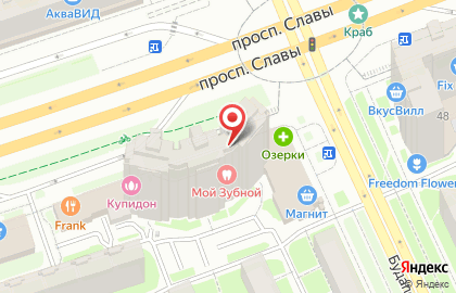 Страховой брокер Inkasko в Фрунзенском районе на карте