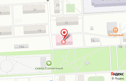 Поликлиническое подразделение №6 Клинического медицинского центра на улице Энергетиков на карте