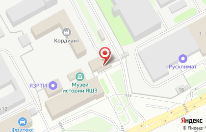 Банкомат Газпромбанк в Ярославле на карте
