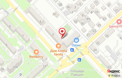 Детос на карте