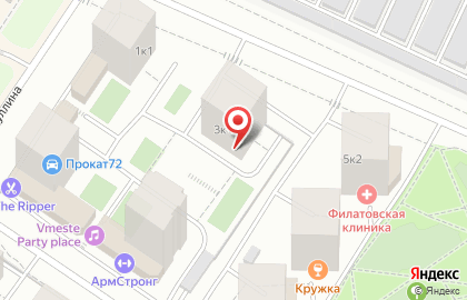 Автошкола Учебный комбинат на улице Николая Зелинского на карте