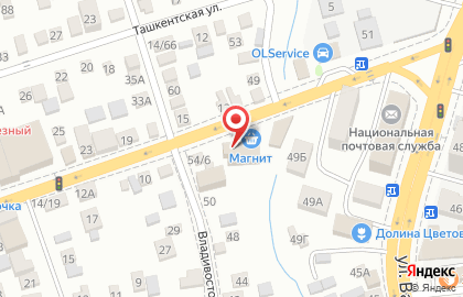 Строительная компания INTEX на Таганрогской улице на карте