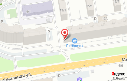 Супермаркет Everyday на Интернациональной улице на карте