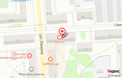 Страховая компания Согласие на Северной улице в Алексине на карте
