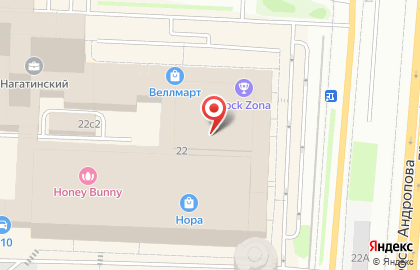 Кафе в Москве на карте