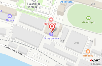 Медицинский центр Мечников+ на карте