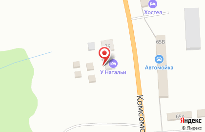 Гостиница У Натальи на карте