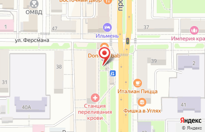 Биллборды (6 х 3 м) от Армада Аутдор, г. Миасс на проспекте Автозаводцев на карте