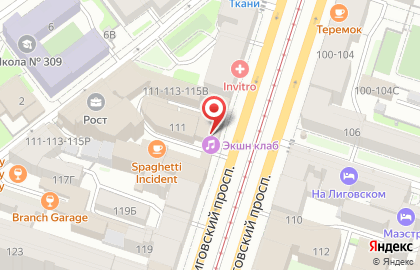 Служба заказа билетов Ponominalu на карте