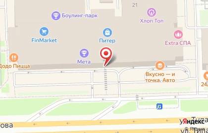Салон отделочных материалов СПб Лепнина в Московском районе на карте