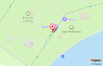 Веревочный парк Тарзания в Красноперекопском районе на карте