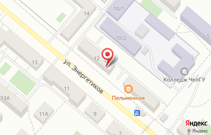 Городская клиническая больница №11 на улице Энергетиков на карте