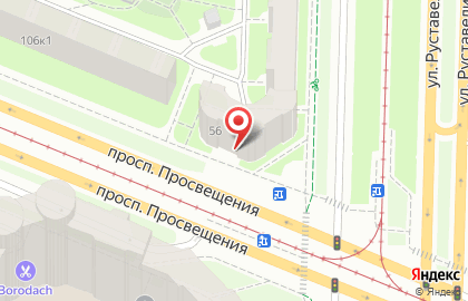 Салон Невская Оптика Вижен Сервис на Гражданском проспекте на карте