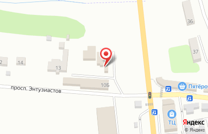 КАТТО, ООО Центр кровли ПОКРОФФ на проспекте Энтузиастов на карте