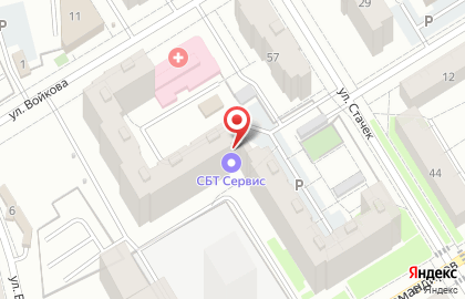 Сервисный центр СБТ Сервис на карте