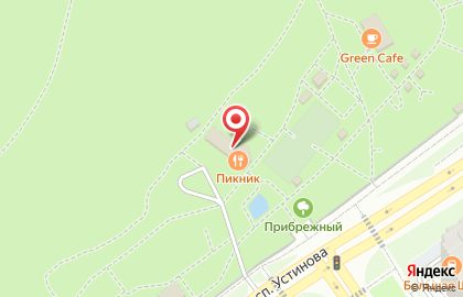 Кафе Пикник на проспекте Генерала Тюленева на карте