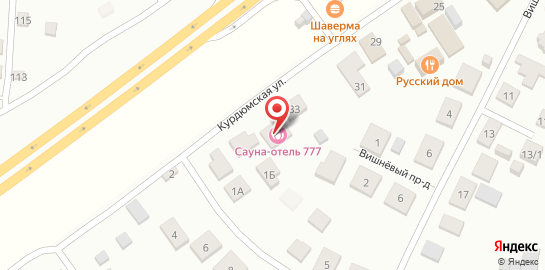 Сауна-отель 777 на карте