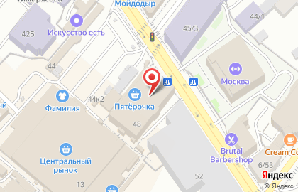 Фитнес-центр АльфаДжим на Московской улице на карте