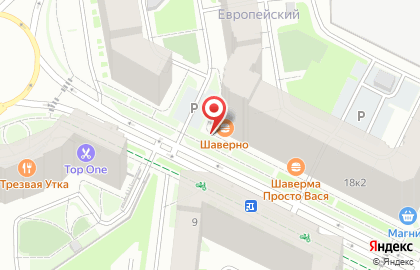 Магазин суши Сушимаг на Европейском проспекте на карте