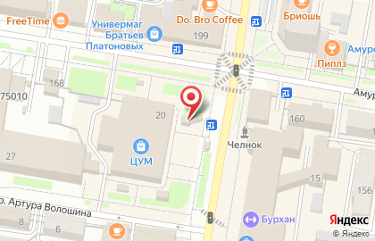 Павильон по продаже фруктов Восток на карте