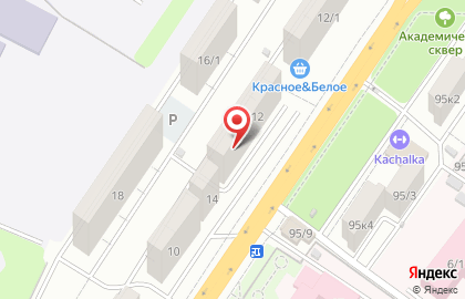 Академический, ОАО Европа-Риэлт в Прикубанском округе на карте